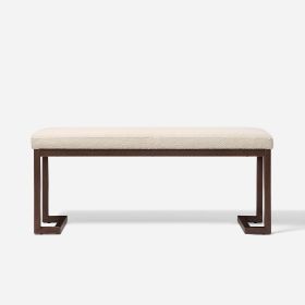 Pelican Bench - Pearl White